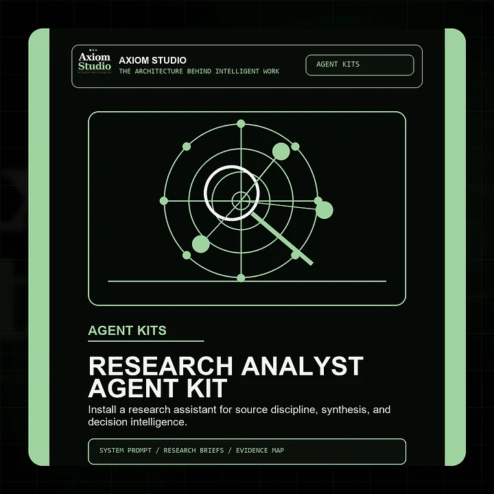 The Axiom Agent Instruction Kit - Research Analyst product image (1)
