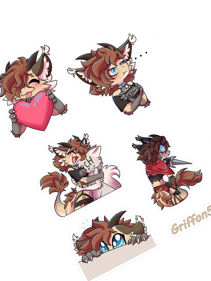 Kobold Sticker Set 1 product image (1)