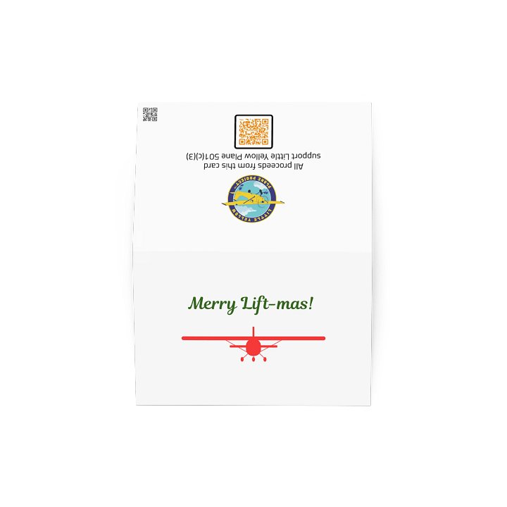 Merry Lift-mas Card- High Wing product image (2)