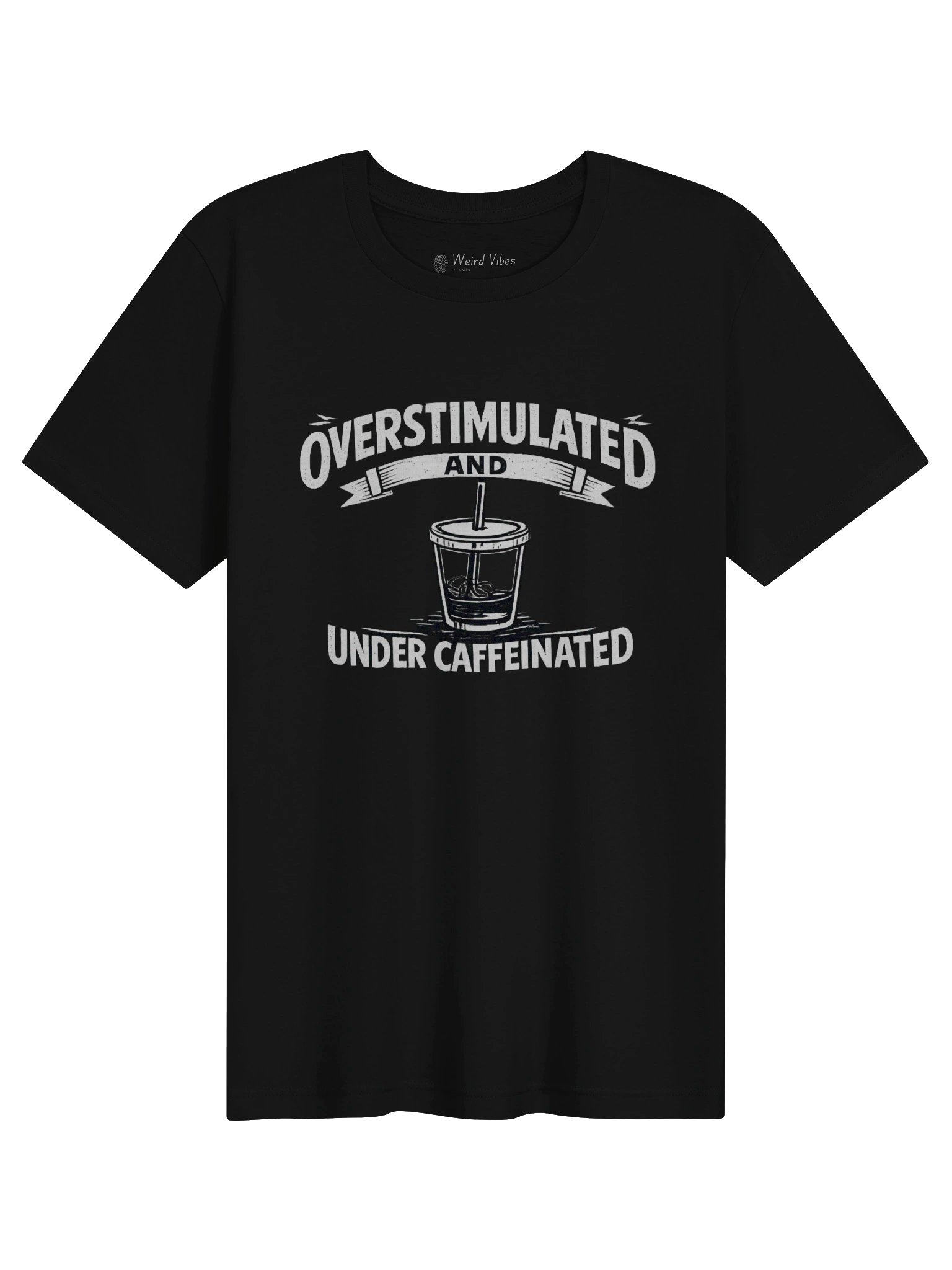 Overstimulated- Dark Color Tee product image (1)