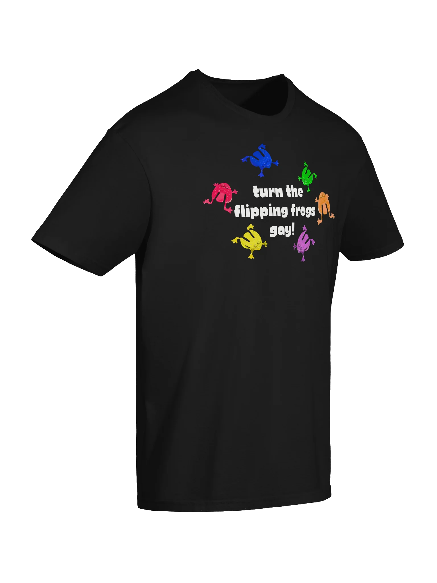 Turn the Flipping Frogs Gay — T-Shirt product image (48)