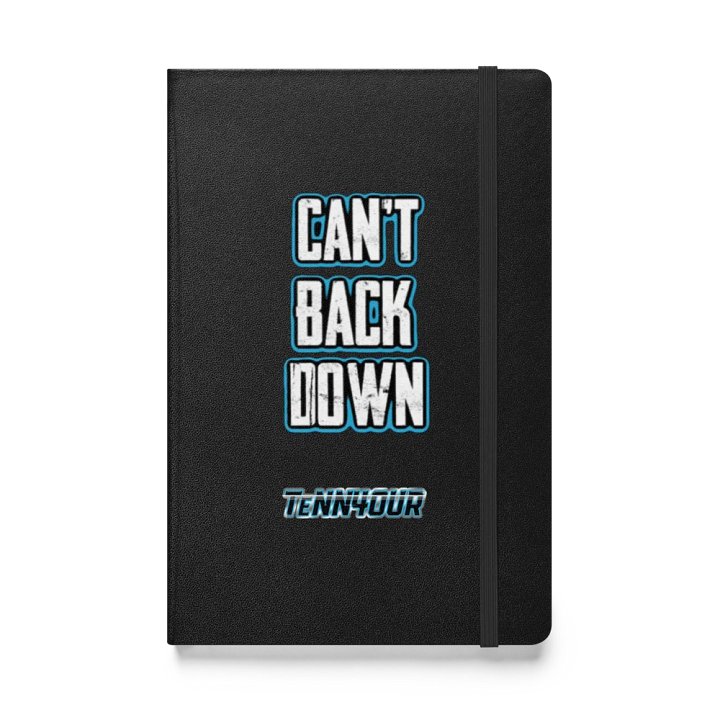Can't Back Down - TeNN4OUR Hardcover Journal product image (1)