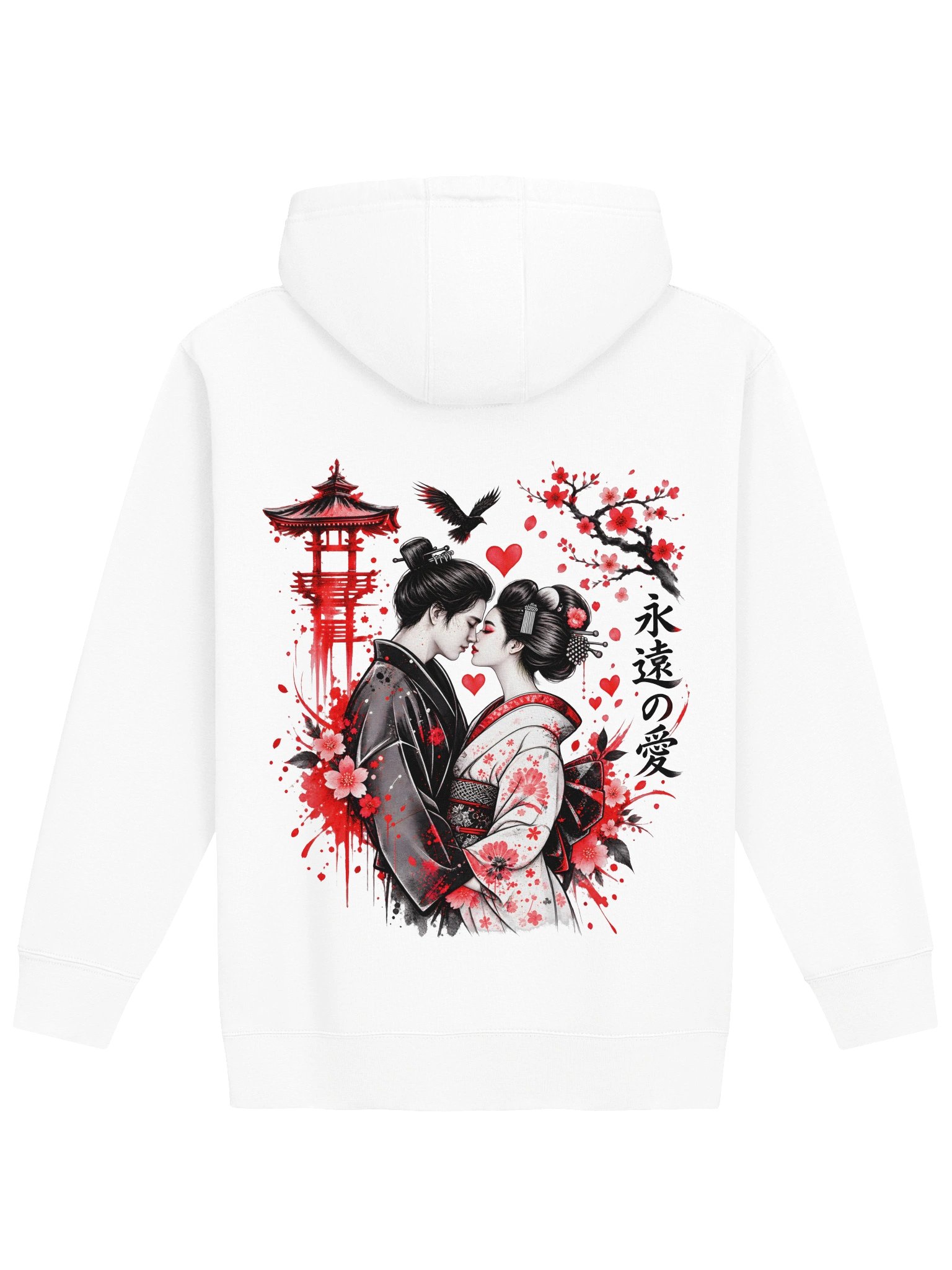Golden Chinese Calligraphy Hoodie product image (3)
