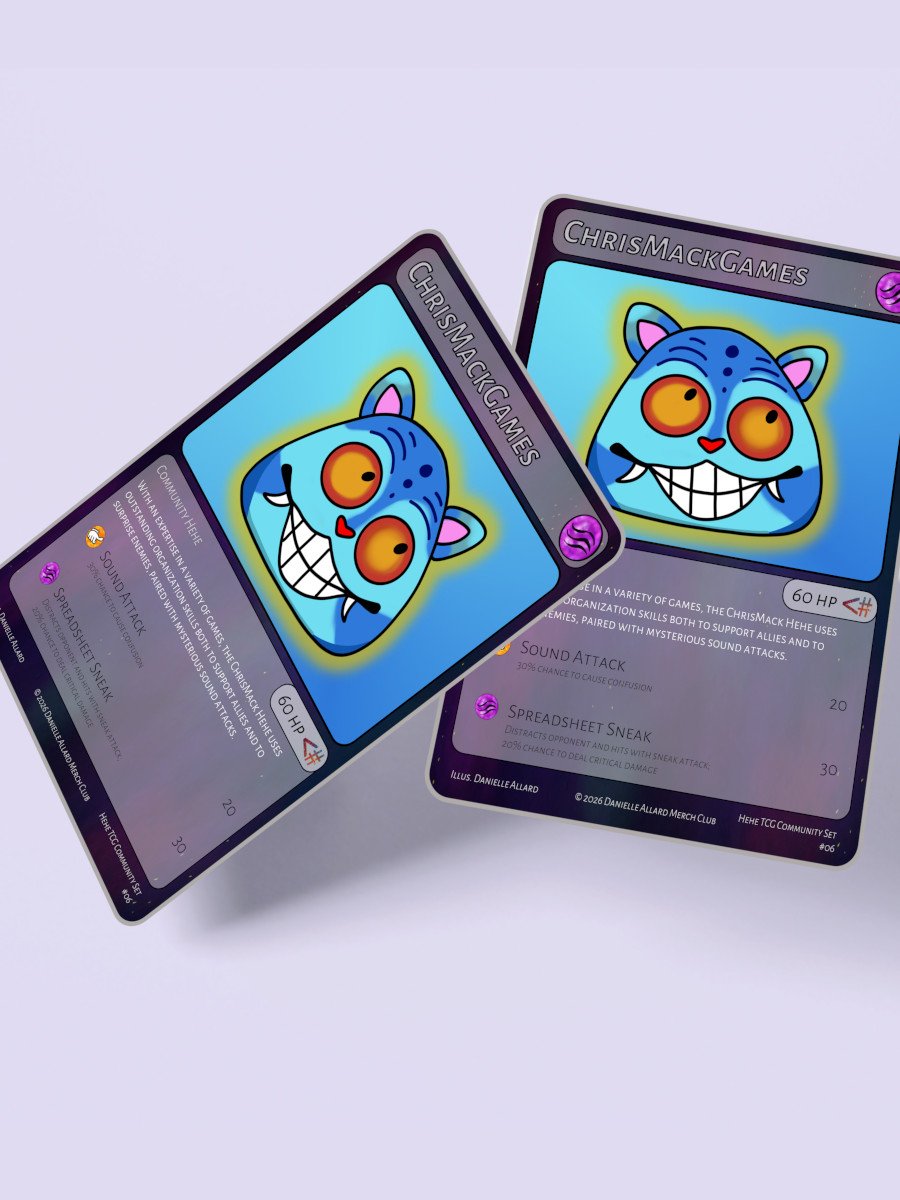 ChrisMack Hehe Digital Card [Hehe TCG Community Set - Card #06] product image (1)