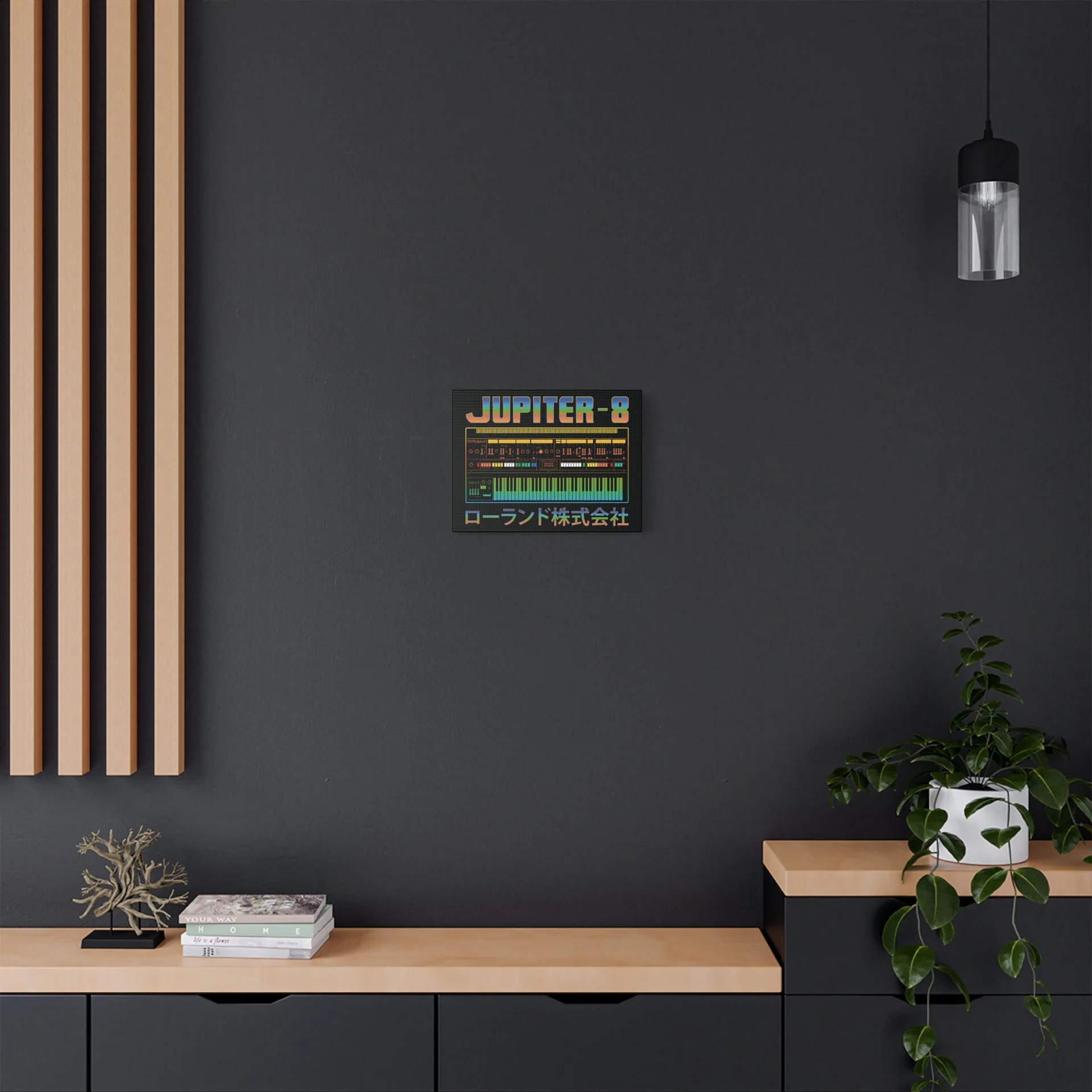 Jupiter 8 Canvas Wall Art - Roland JP-8 (Vintage Analog Synthesizer) product image (19)