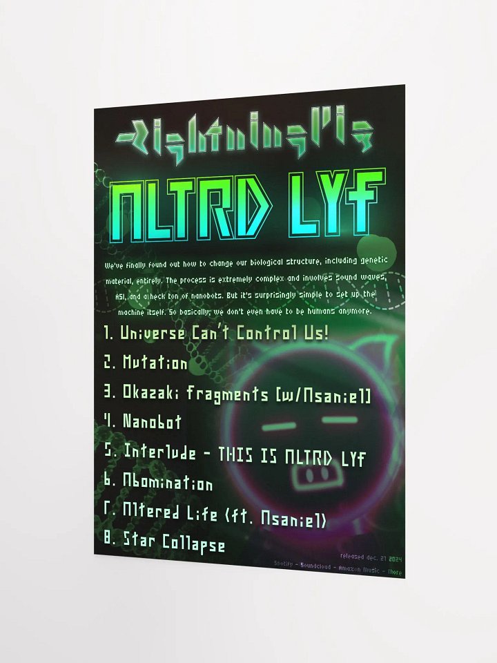 ALTRD LYF Album Poster product image (4)