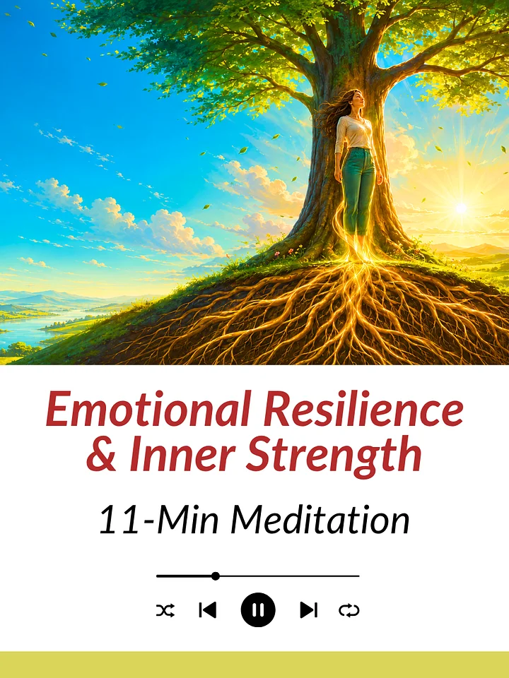 Guided Meditation for Emotional Resilience | Build Inner Strength | MP3 Download product image (1)