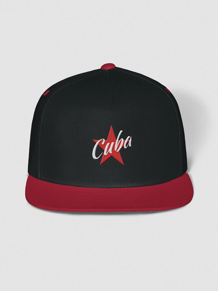 Cuba Cotton Twill Flat Bill Cap product image (1)