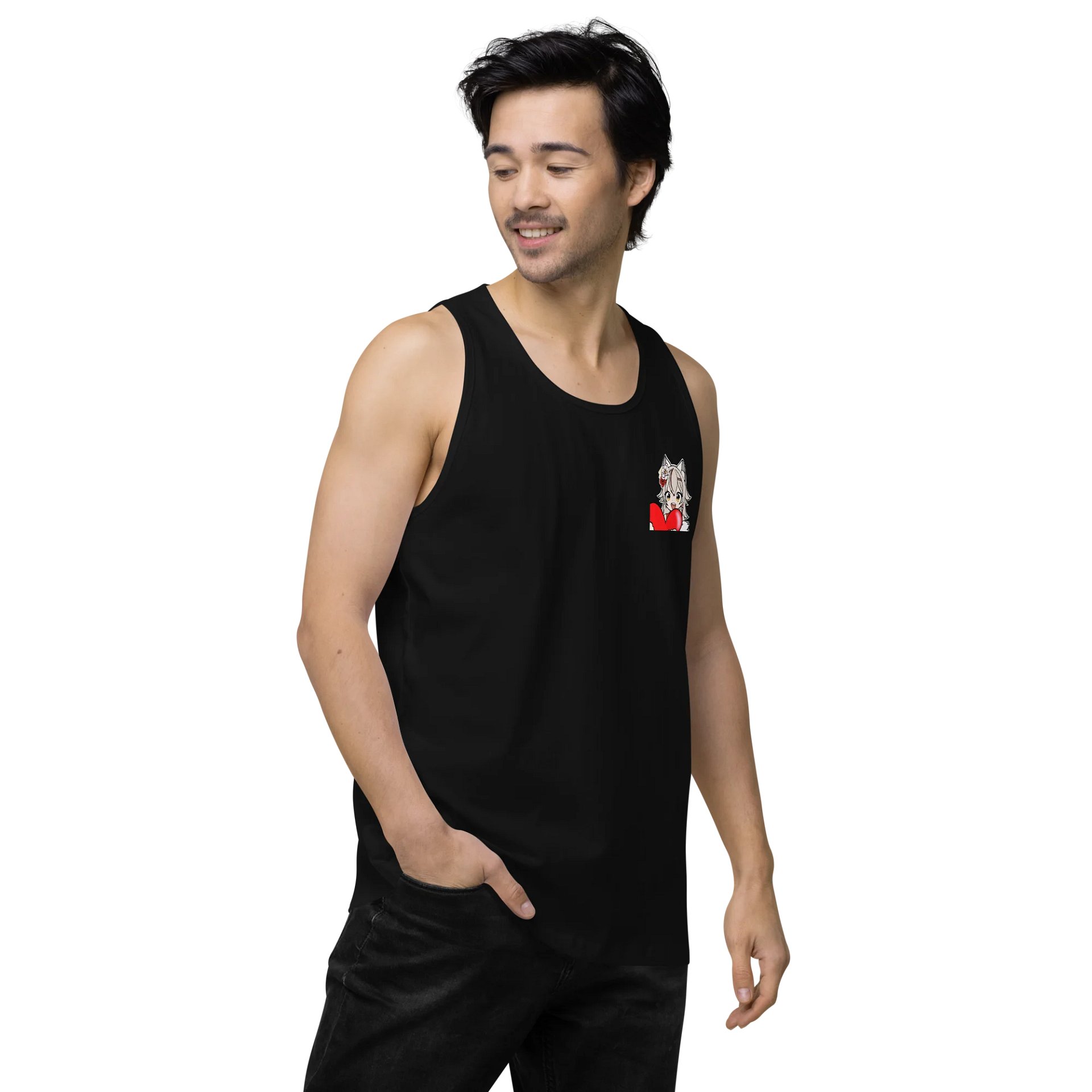 Chibi Heart Tank (mens) product image (10)