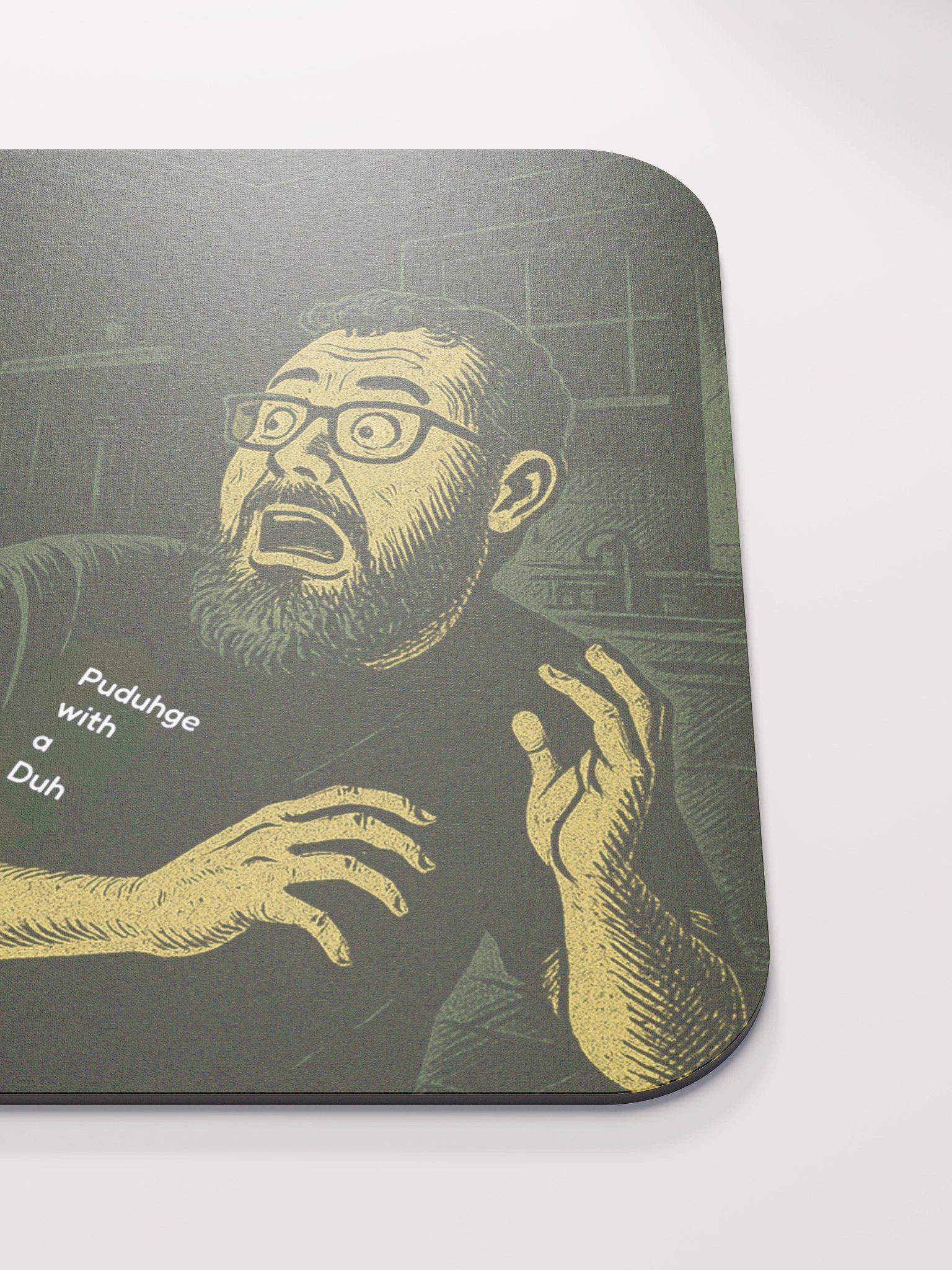 Frightening Encounter Mouse Pad product image (5)