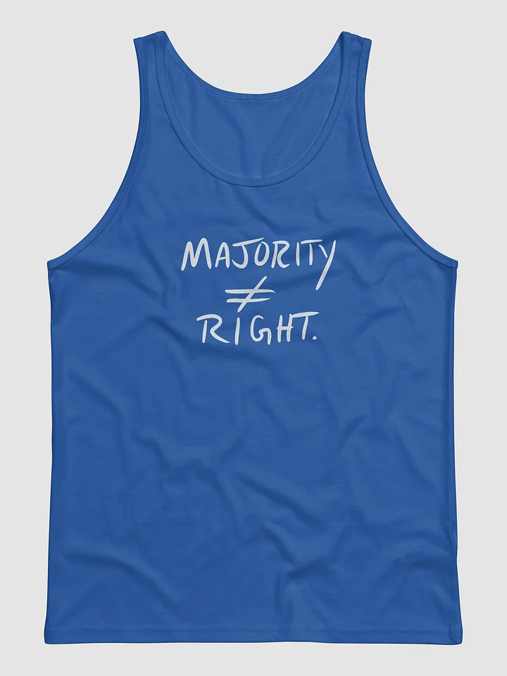 Majority ≠ Right tank (white) product image (3)