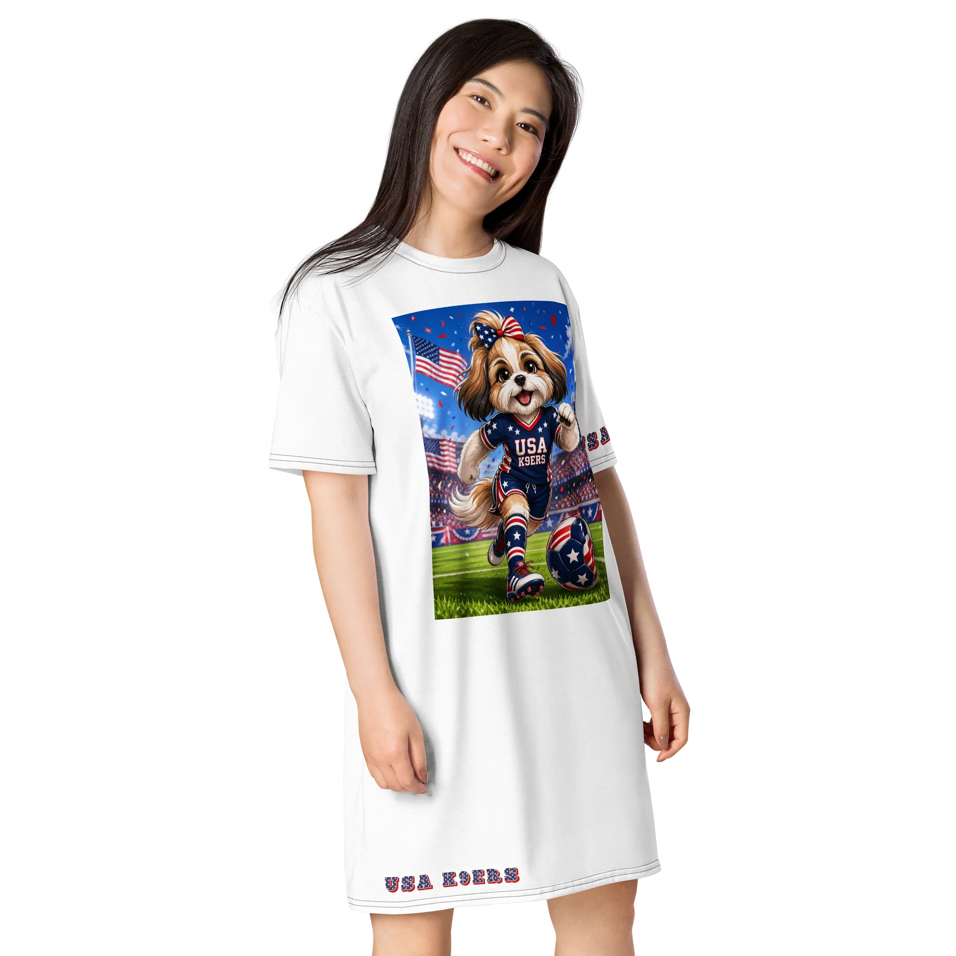 Yorkshire Terrier T-shirt Dress product image (2)