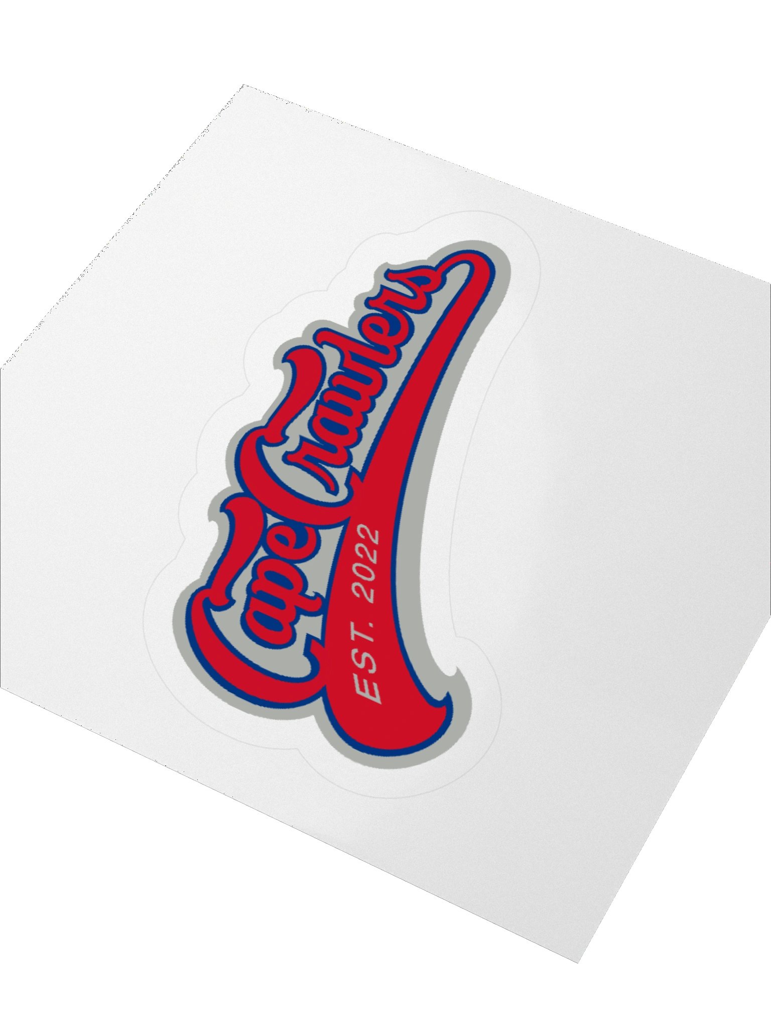 Varsity Logo (Red) Sticker product image (9)