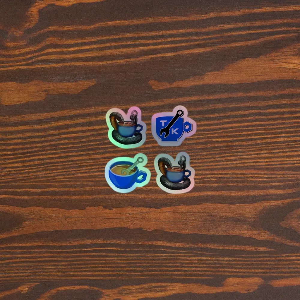 TheKengineer HoloLogo Stickers product image (4)