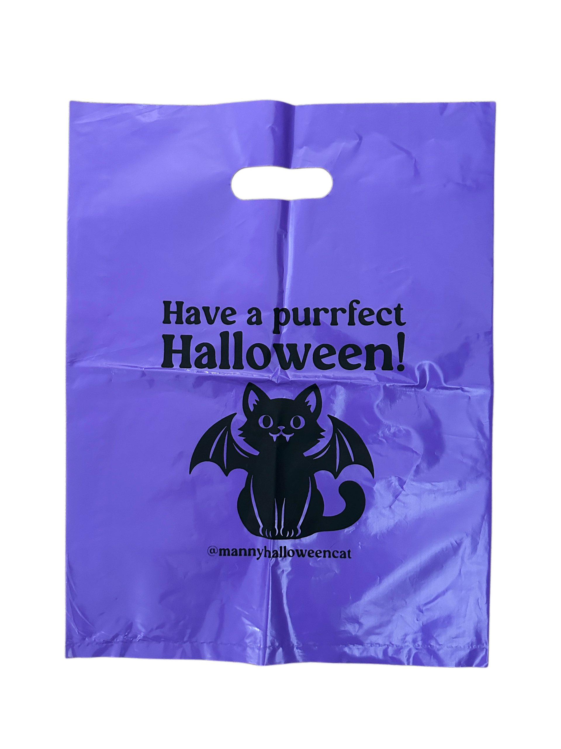 Purple trick-or-treat bag product image (1)