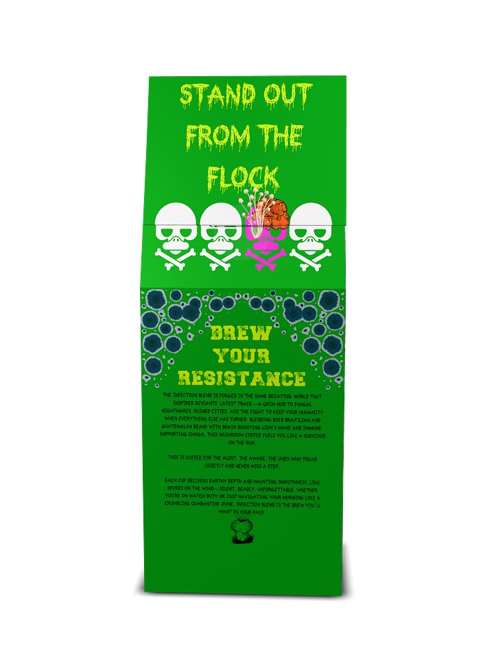 Deviants Infection Blend Mushroom Coffee and Tumbler product image (2)