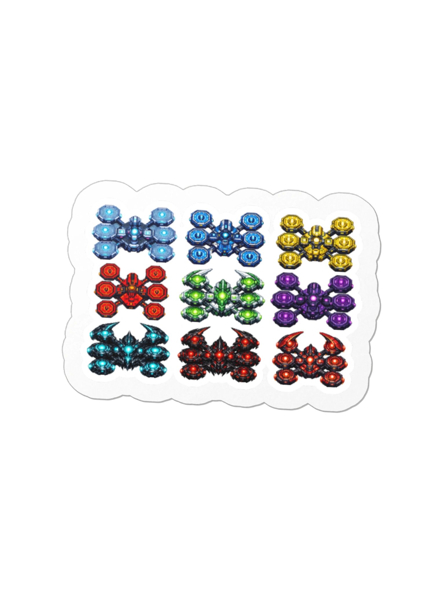 Sector Defense Platforms Die-Cut Sticker product image (2)