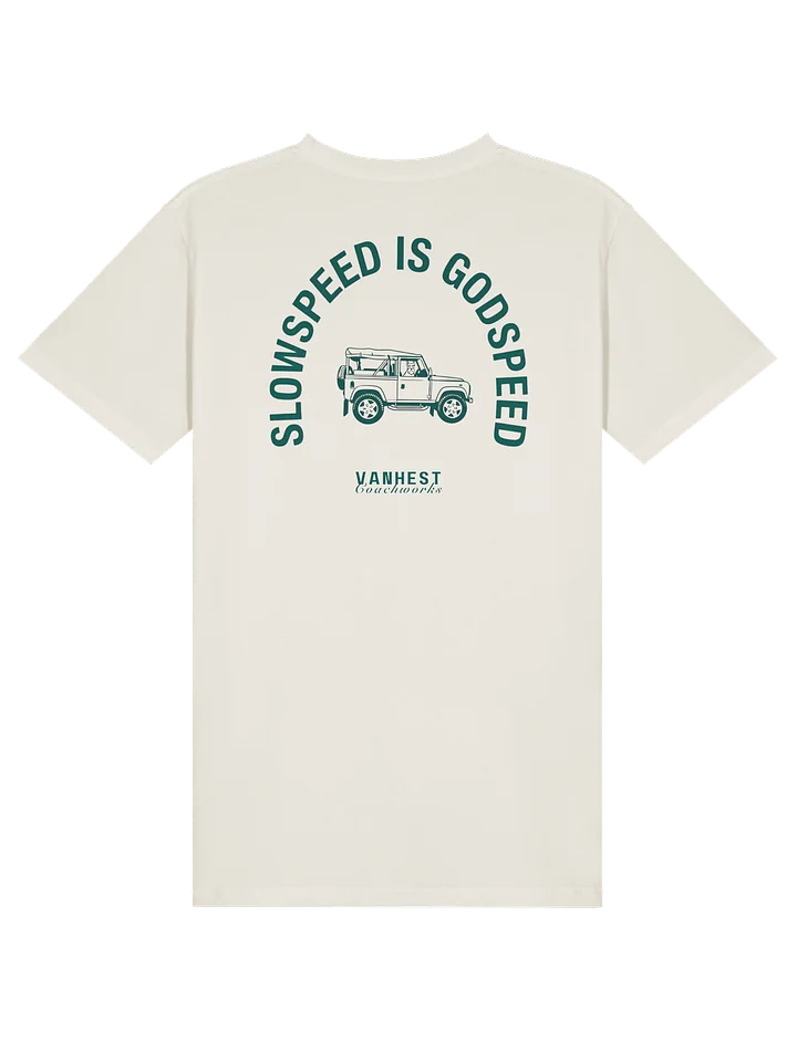 THE HERITAGE SERIES: SLOWSPEED IS GODSPEED TEE product image (1)