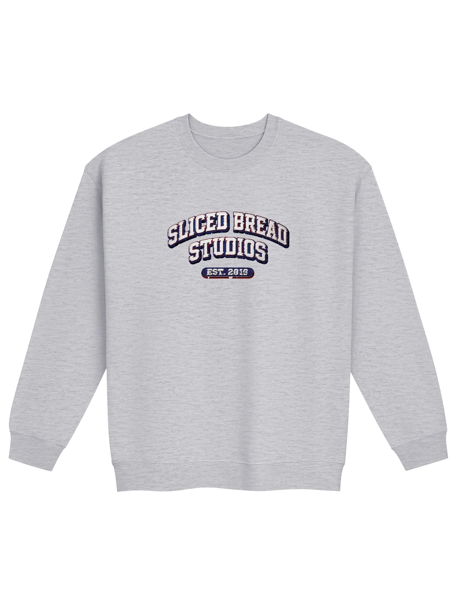 Sliced Bread Varsity Embroidered Crewneck Sweatshirt product image (1)
