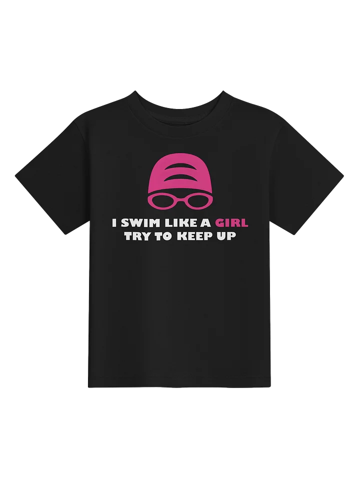 SWIM LIKE A GIRL TODDLER TEE product image (1)