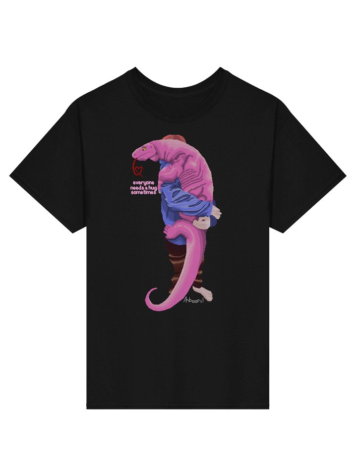 February 2026 Sticker "Lizard Hug" Companion Tee product image (1)