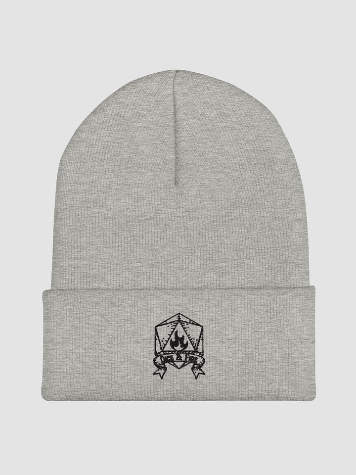 Dice and Fire Beanie (Light Colours) product image (2)
