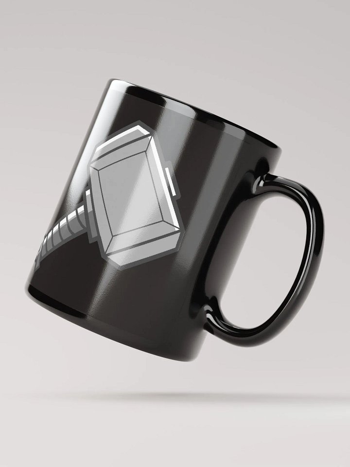 Lightning Strike Hammer Mug product image (2)