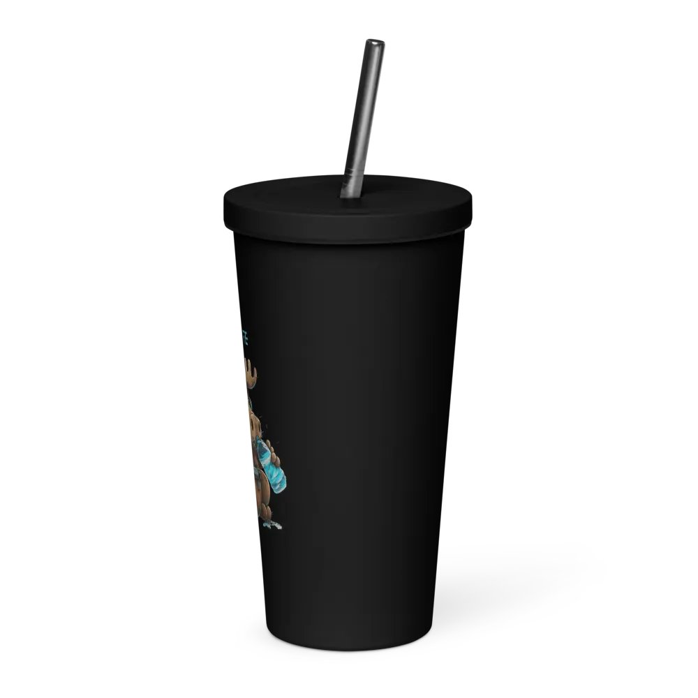 Maximoose Hydrate Cup With Straw product image (3)