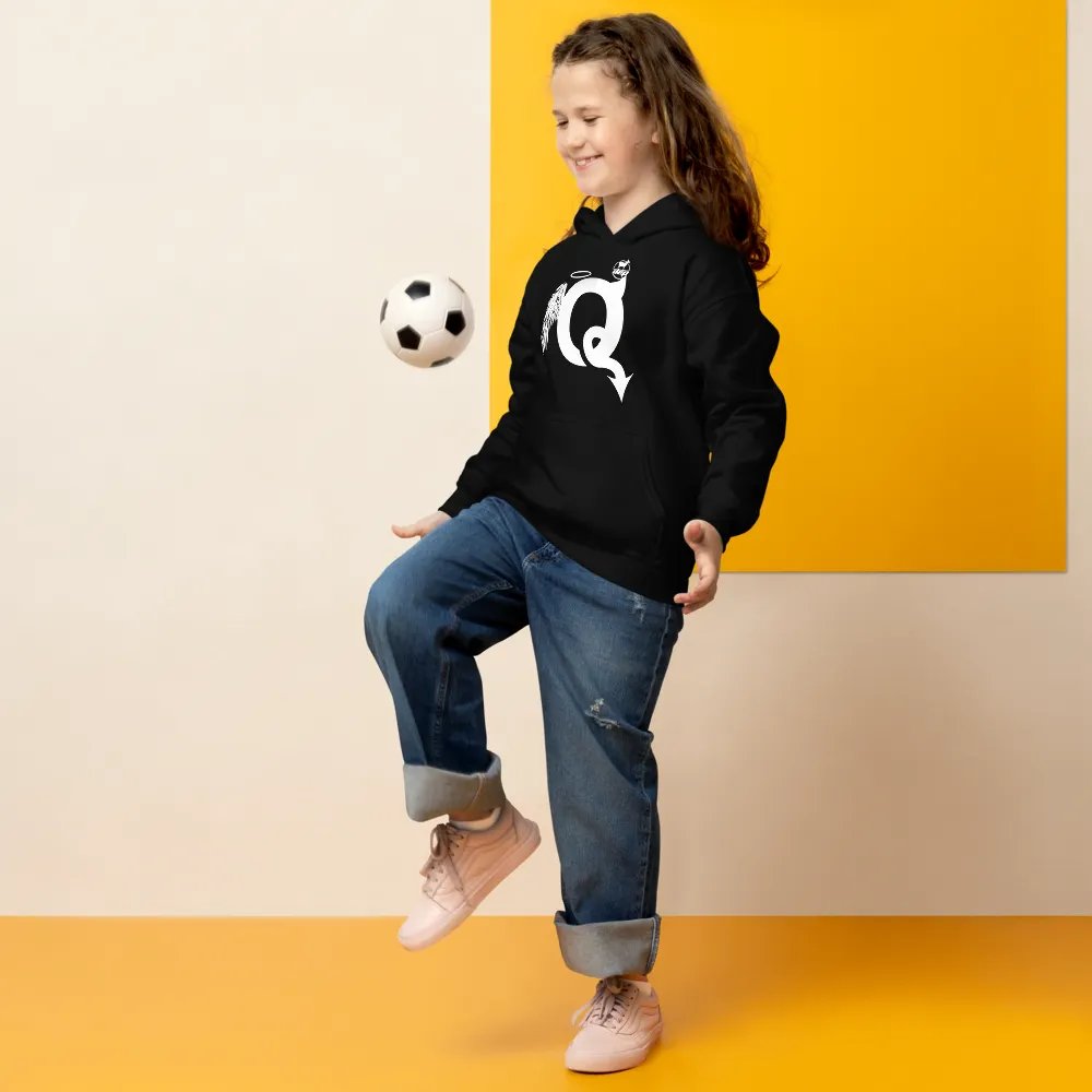 Q vs. Evil Q Blue Hoodie product image (17)