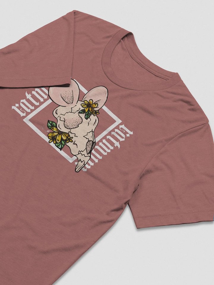 AJA X RAT - Flower Skull T-Shirt (Mauve) product image (1)