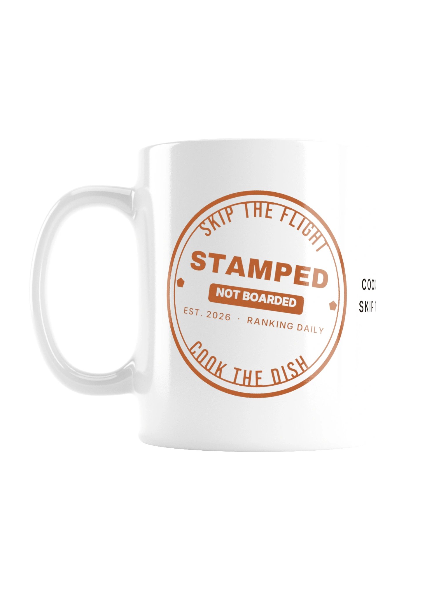 Stamped, Not Boarded Mug product image (1)