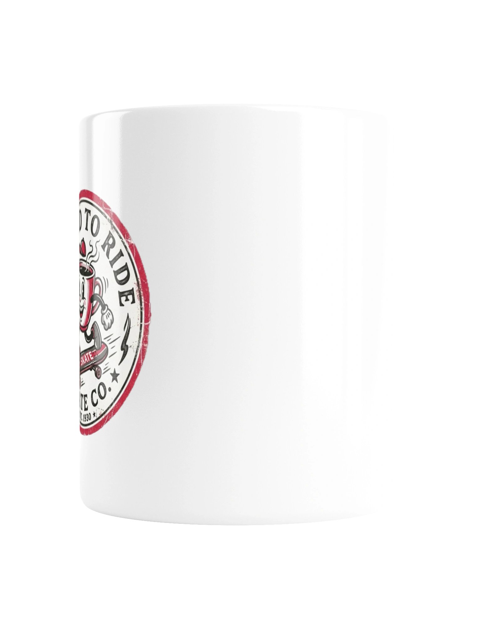 Brewed to Ride Skate Co. Mug product image (4)
