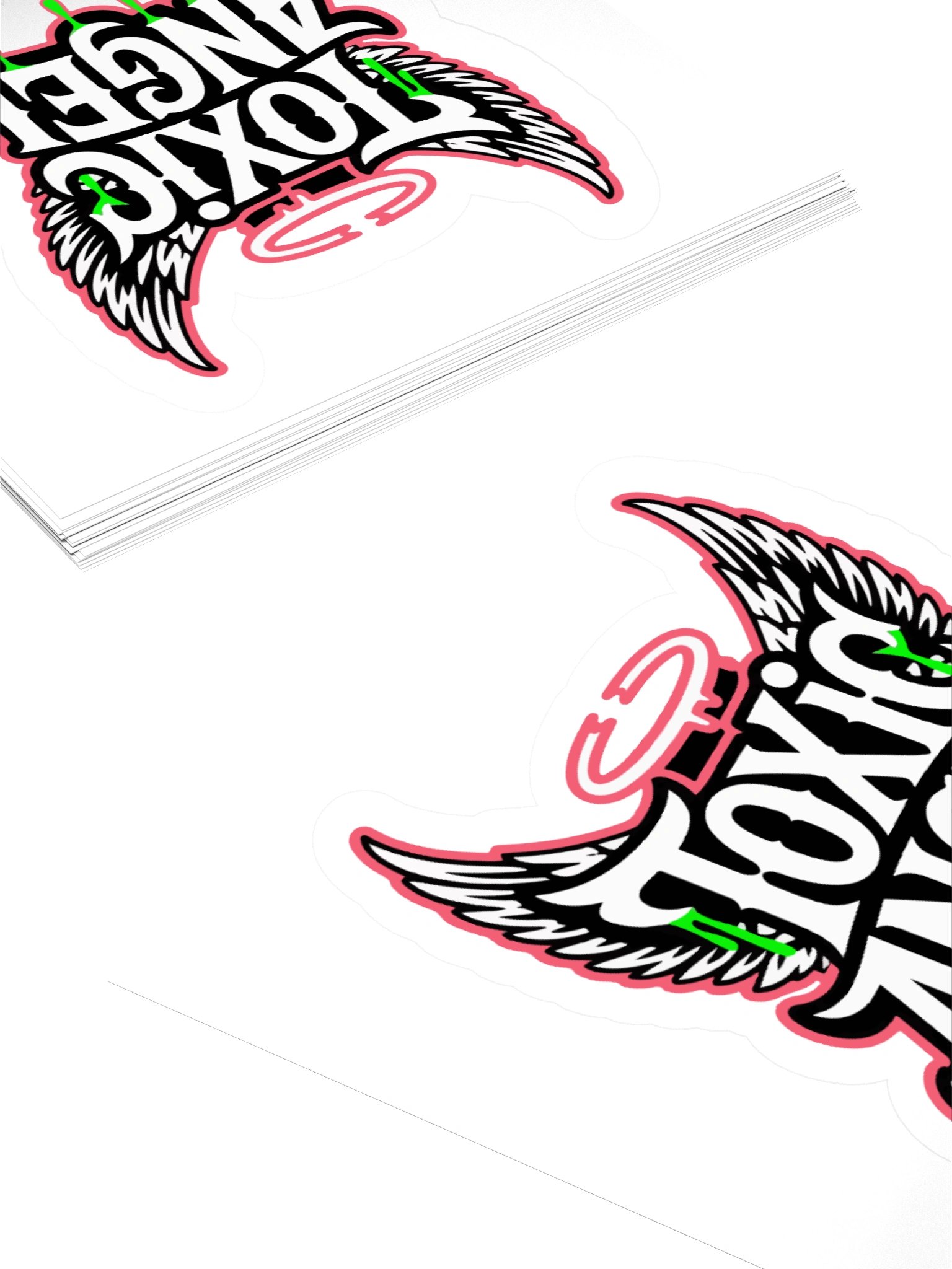Toxic Angel Kiss Cut Stickers product image (4)