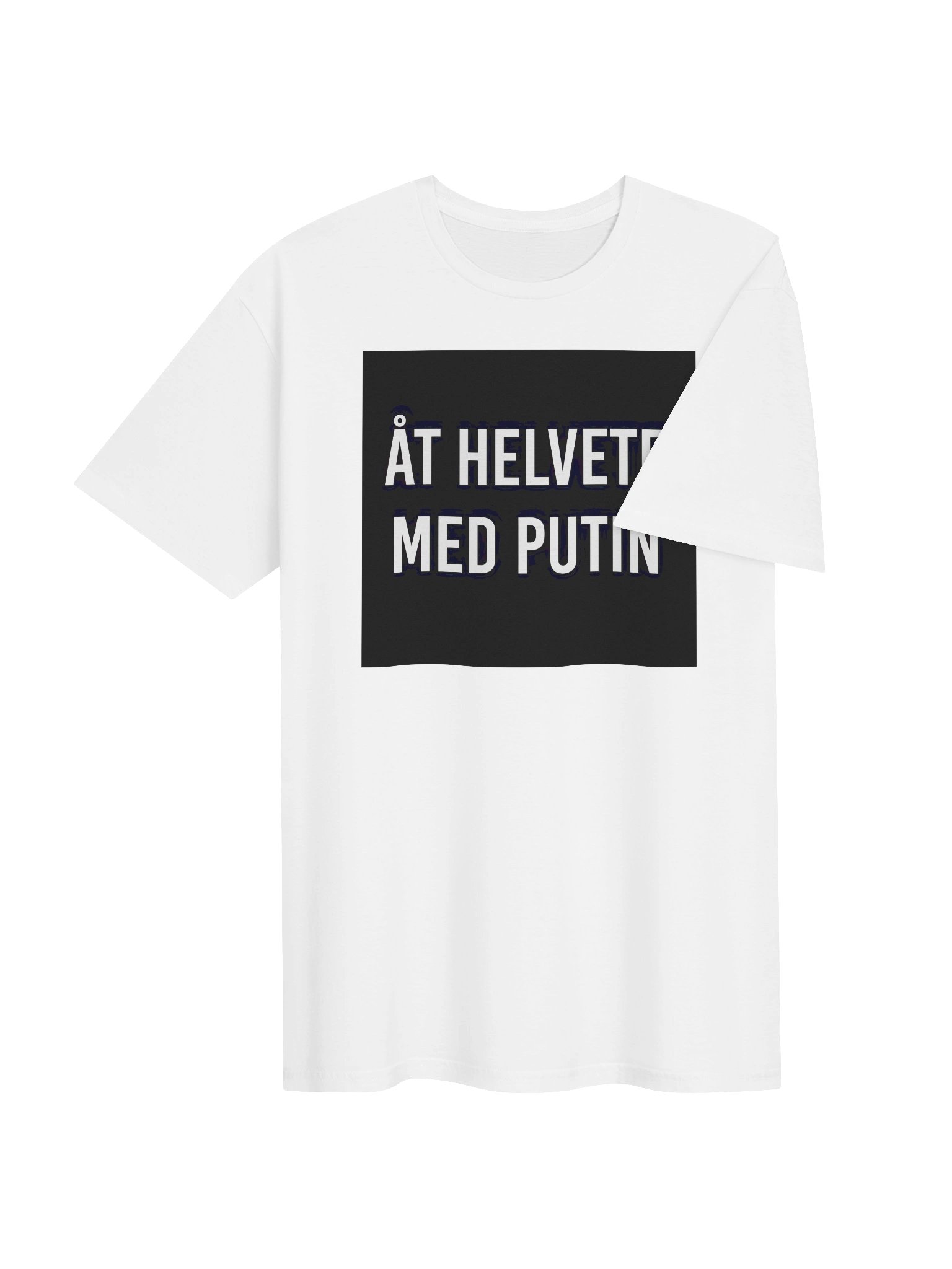 Åt helvete med Putin - Svart bakgrund (Herr T-shirt) product image (29)