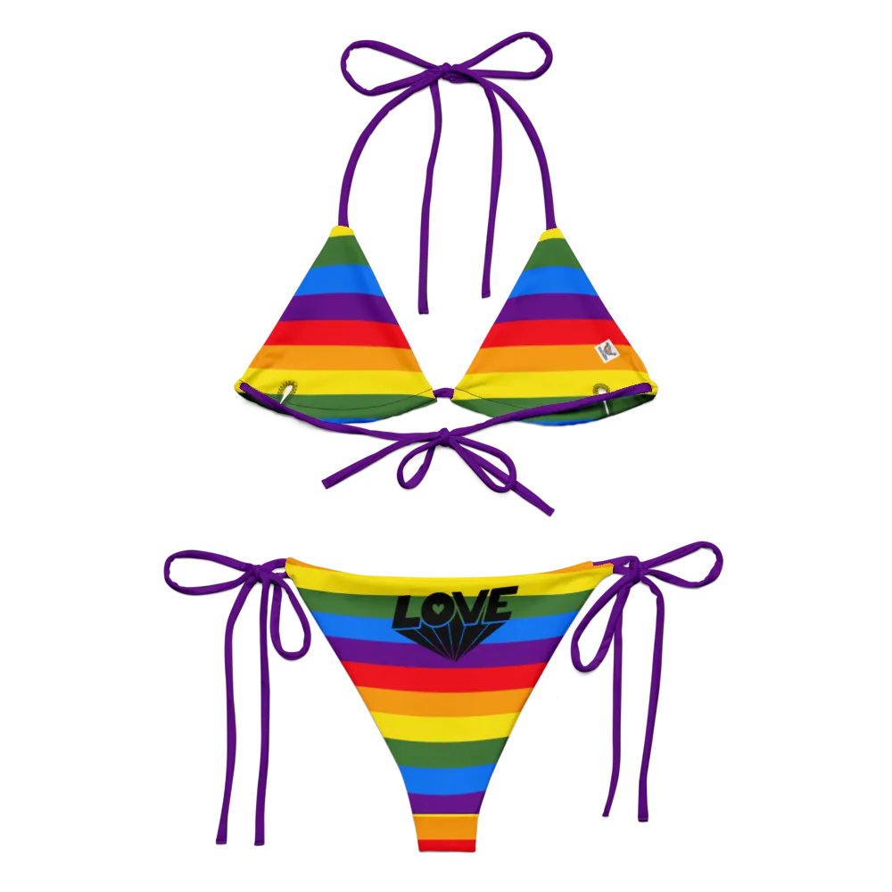 Rainbow Dreams Recycled Bikini Set product image (1)