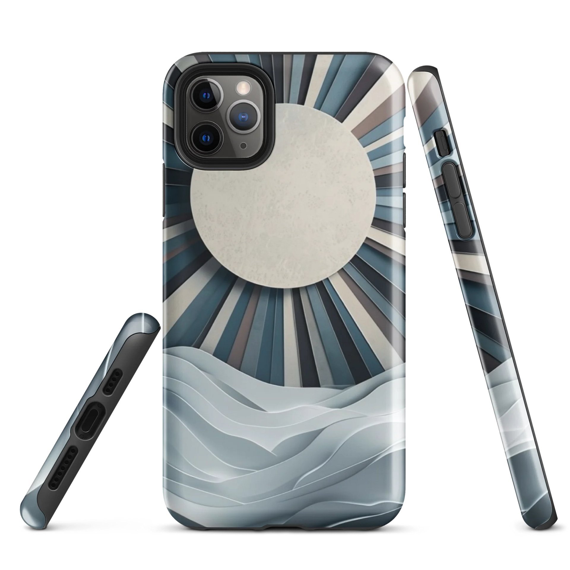 Lunar Waves Tough Case for iPhone® product image (3)