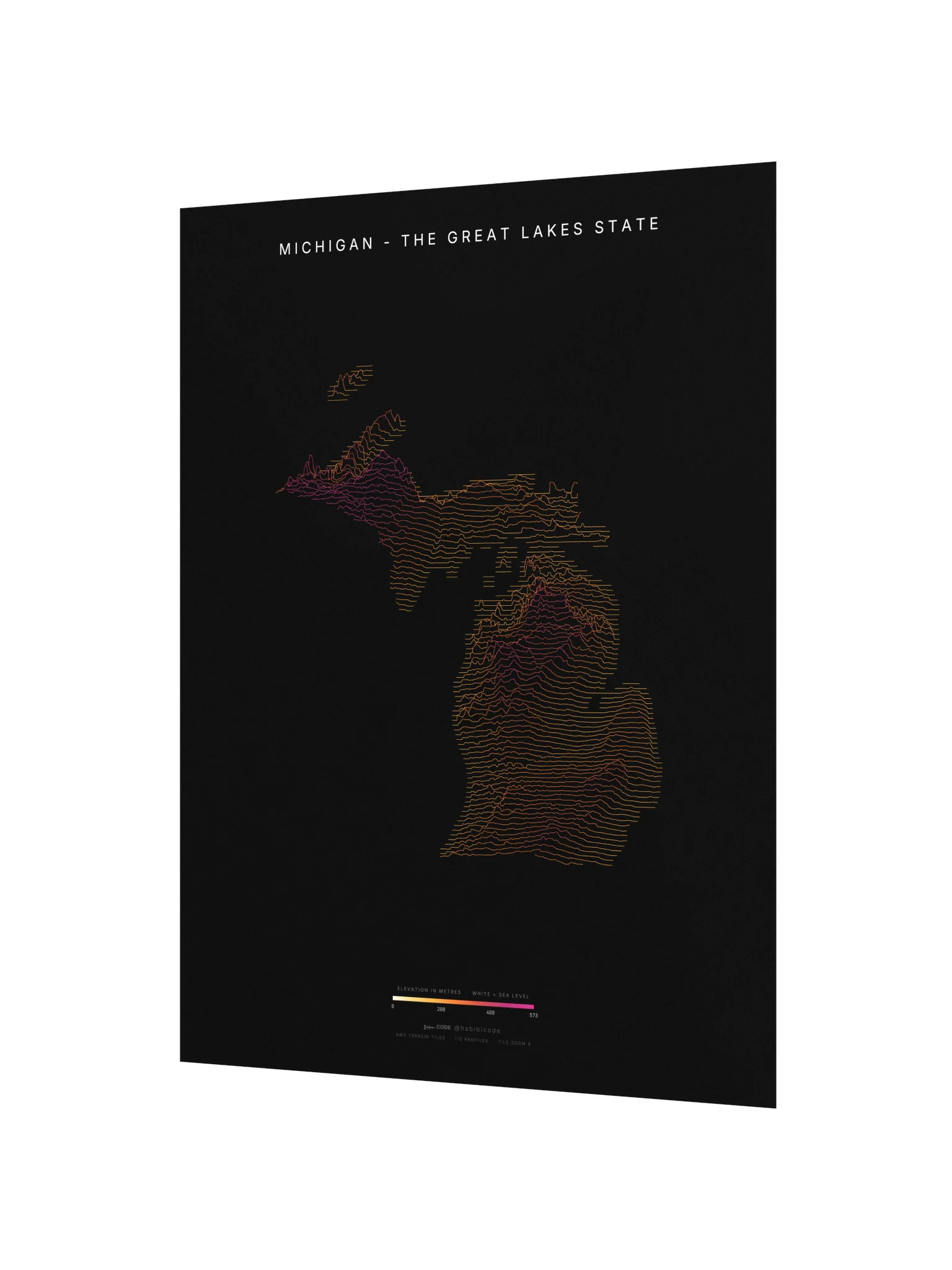 Ridgeline Poster - Michigan product image (2)