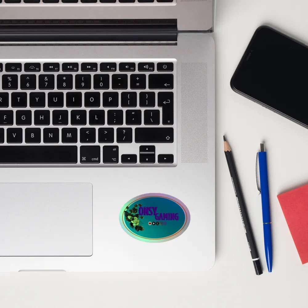 Logo holographic sticker product image (12)