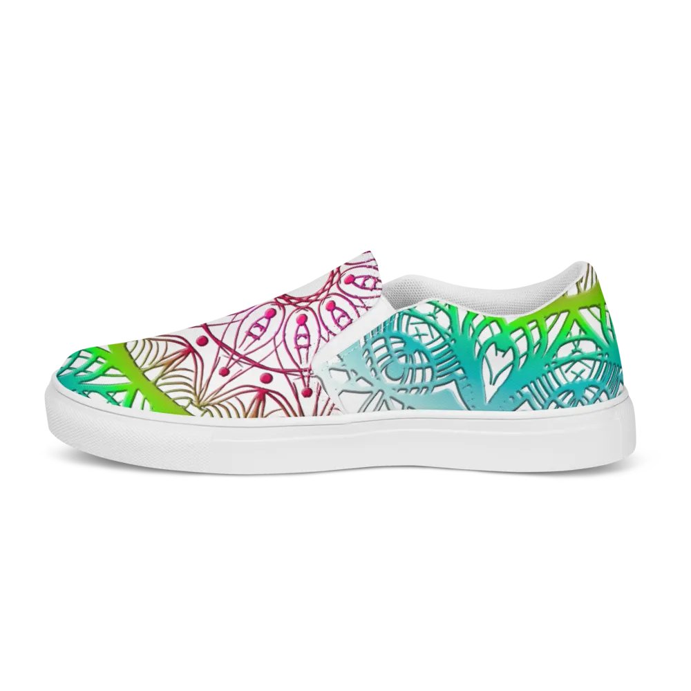 Radiant Mandala Slip-Ons product image (12)