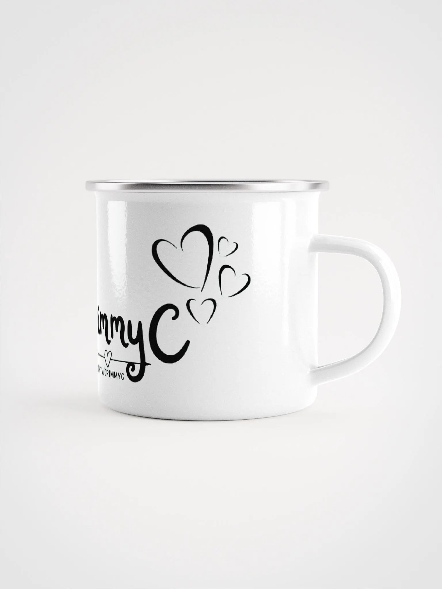Glamour Gaze Enamel Mug product image (3)