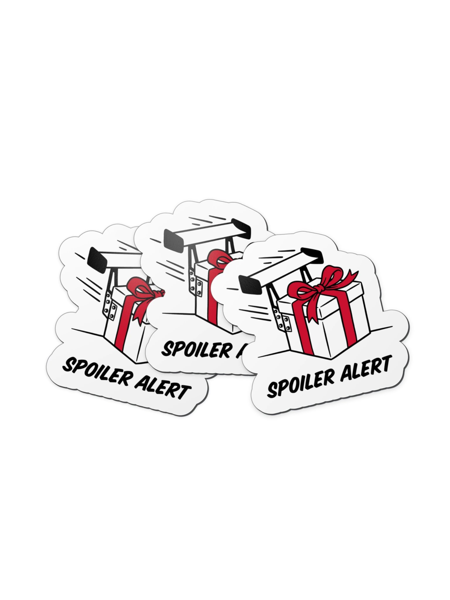 Spoiler Alert Present Magnet product image (3)