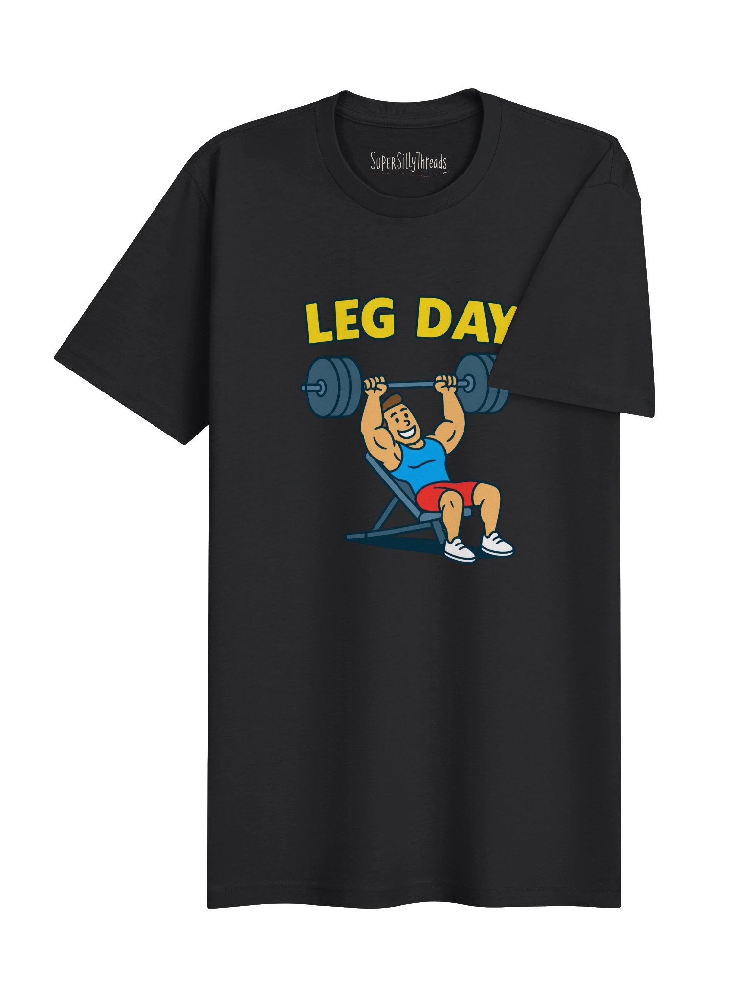 Leg Day Bench Press Tee product image (4)