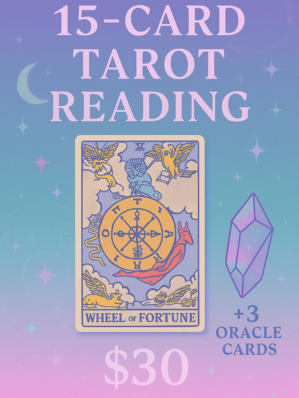 $30 Tarot Reading product image (1)