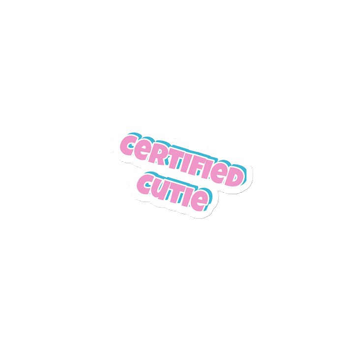 Certified Cutie Magnet product image (1)