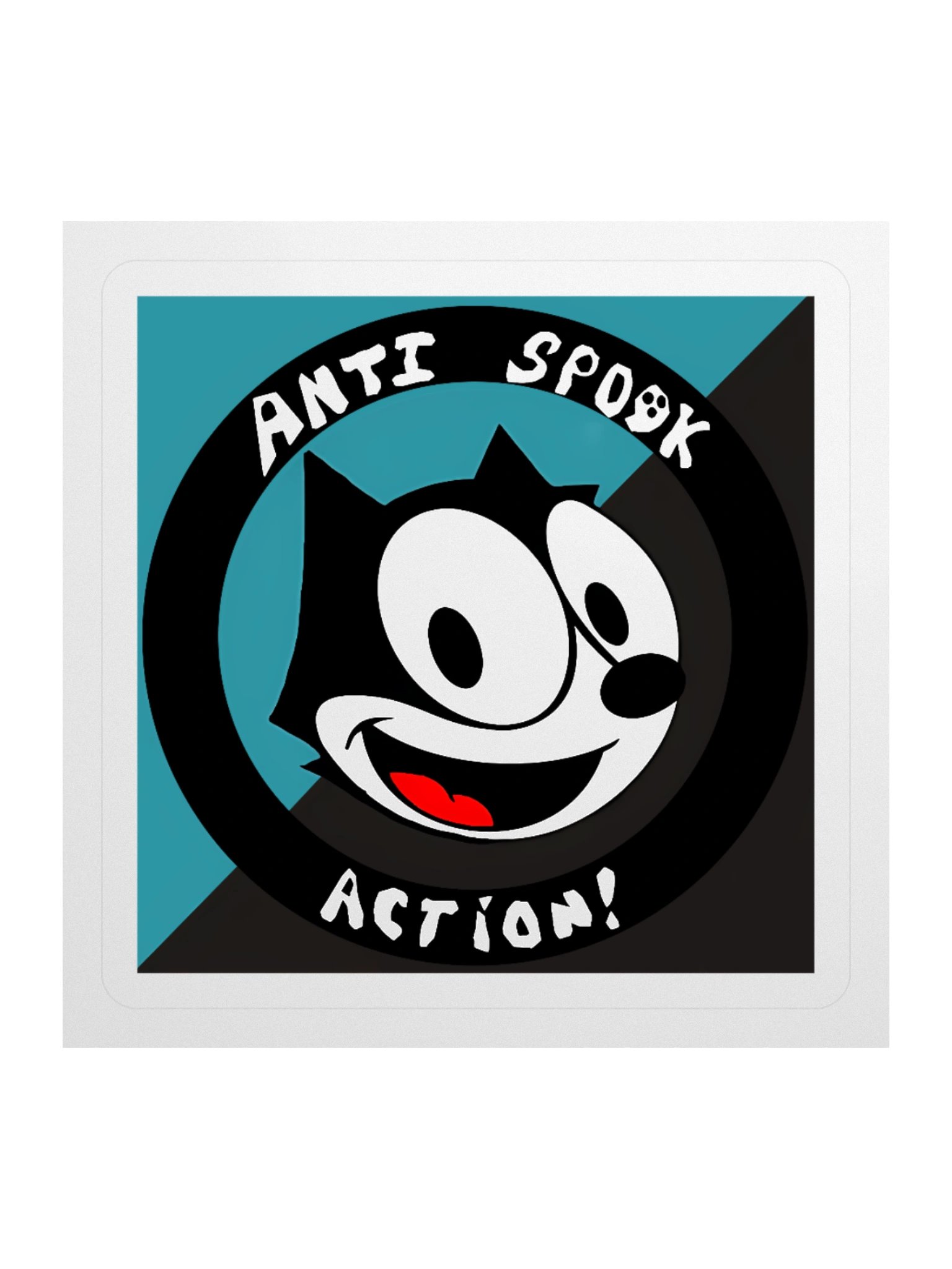 “Anti-Spook Action!” - Sticker product image (2)