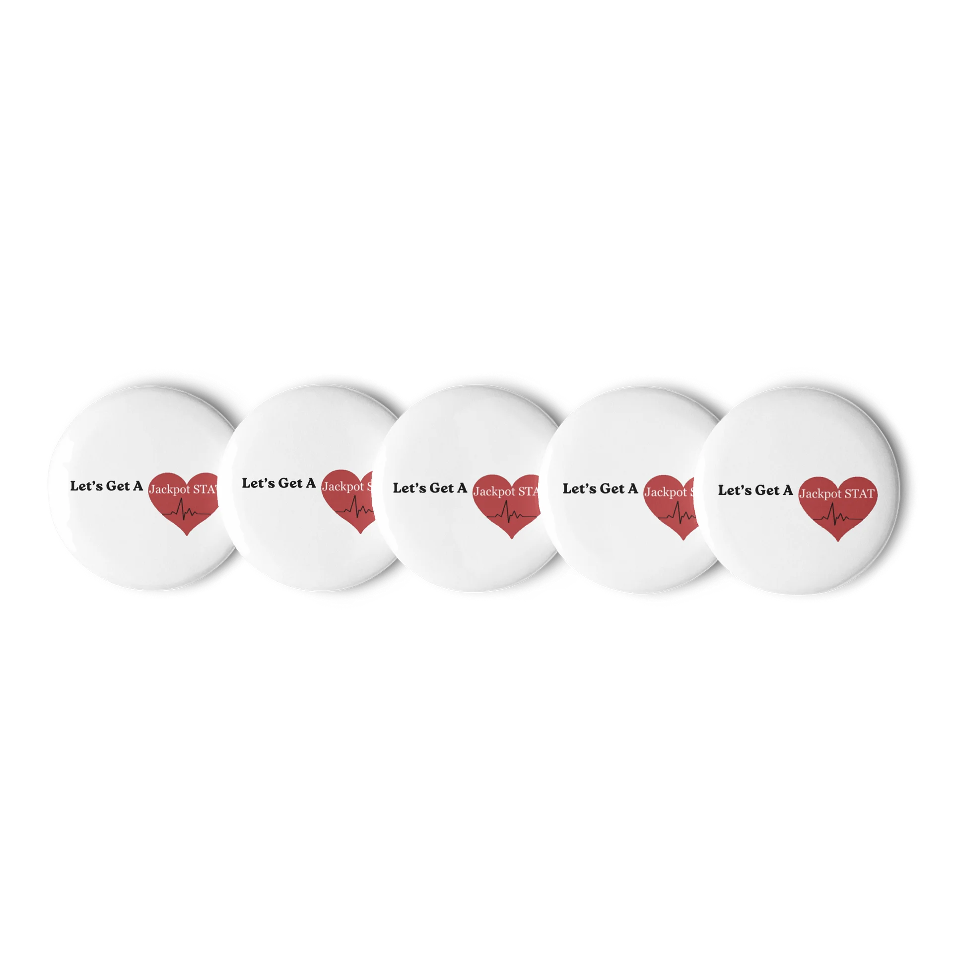 Let's Get A Jackpot STAT Button set product image (1)