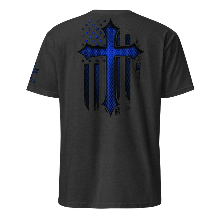 Christian Cross Blue Carbon Onyx product image (1)
