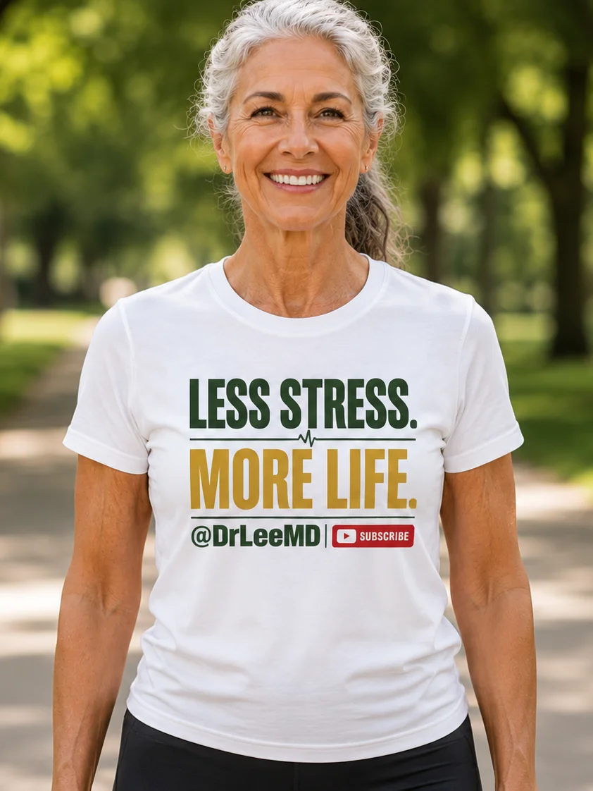 Less Stress. More Life. unisex T shirt product image (1)