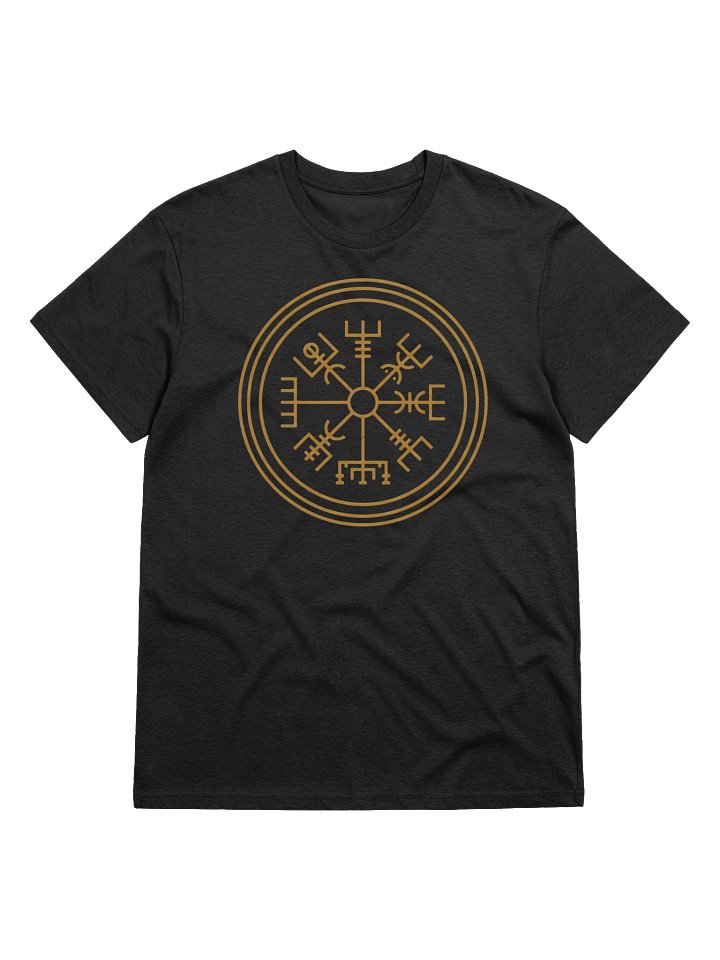 Vegvisir - wikiński kompas - koszulka unisex z bawełny organicznej product image (1)