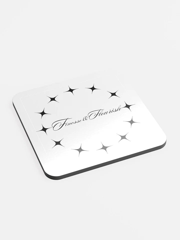 F&F Star Dial Glossed Cork Coaster Set product image (2)